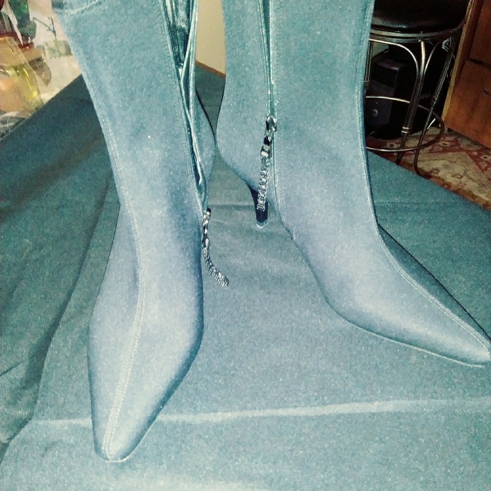 Prada black ankle boots